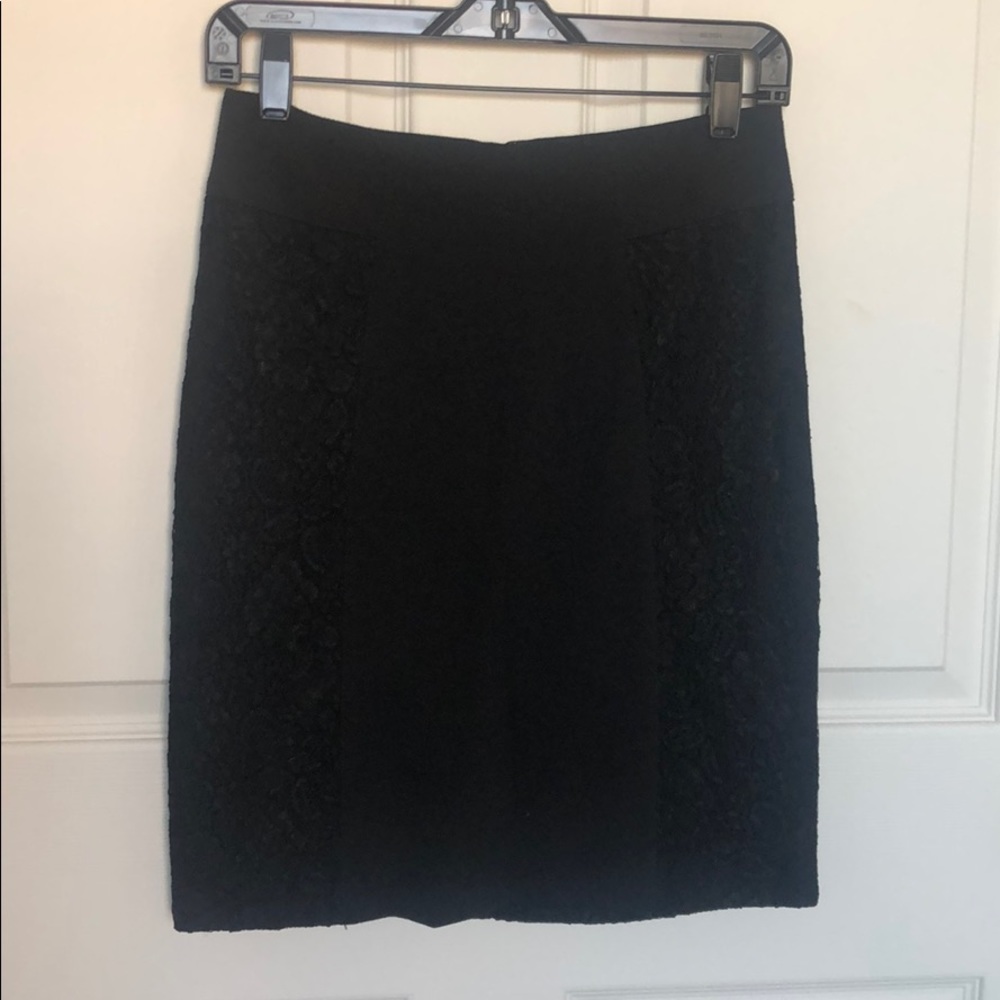 Knee length skirt